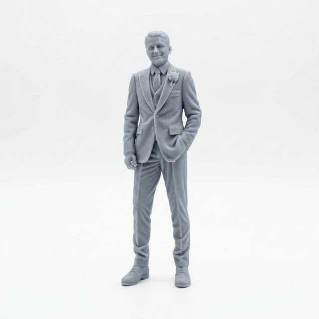 3D-printet bryllupsfigur