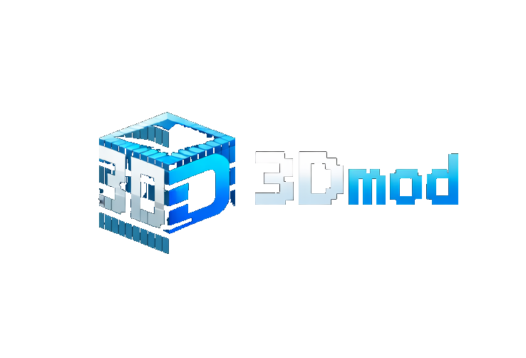 3Dmod pixel art logo